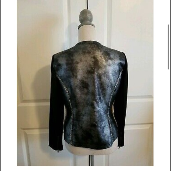 AlFANI METALLIC LONG SLEEVE JACKET - Picture 3 of 5